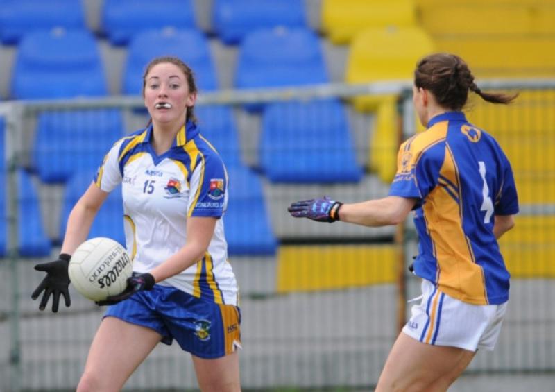 Sarah Shannon pictured in action for the Longford ladies against Tipperary in the National League at Pearse Park on Sunday last. Photo: Declan Gilmore Photography