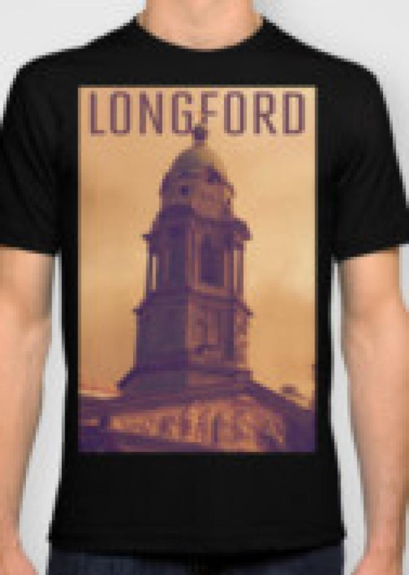 Longford tshirts, created by Padraig Stapleton are available to purchase from society6.com/padraigstapleton All profits go to Longford palliative care team. Longford art prints, tote bags and hoodies are also available.