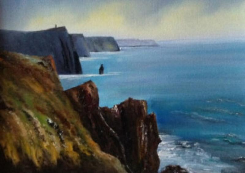 A piece from Marie Lee's exhibition, 'Still Life'