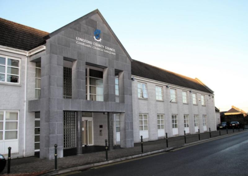 The offices of Longford County Council. Photo by: Michelle Ghee. www.gphotos.ie