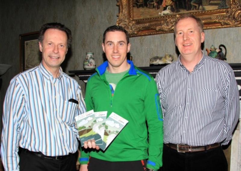 Donal Mac An Bheatha from Longford County Council with Alex Stanley from Outdoor Discovery and Seadna Ryan from Longford Tourism Committee. Photo: Michelle Ghee. www.gphotos.ie