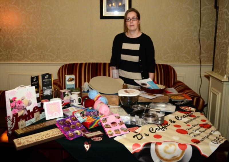 Diane White of D's Coffee & Crafts, Ballymahon. Photo: Declan Gilmore