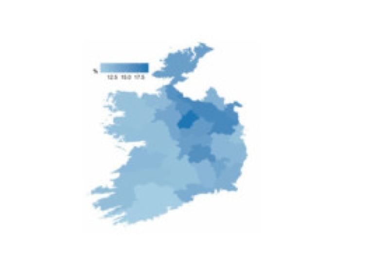 New data released by the Central Bank shows that almost one in five mortgages in Co Longford are in arrears.