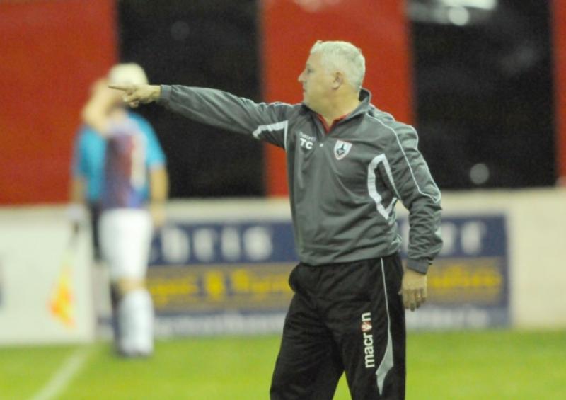 Longford Town FC manager Tony Cousins is looking forward to the new season in the Premier Division. Photo: Declan Gilmore
