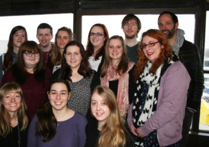 Pictured is the ROPES publication team which includes Longford natives David Macken (back row, second from the right) and Emma Murtagh (middle row, second from the left).
