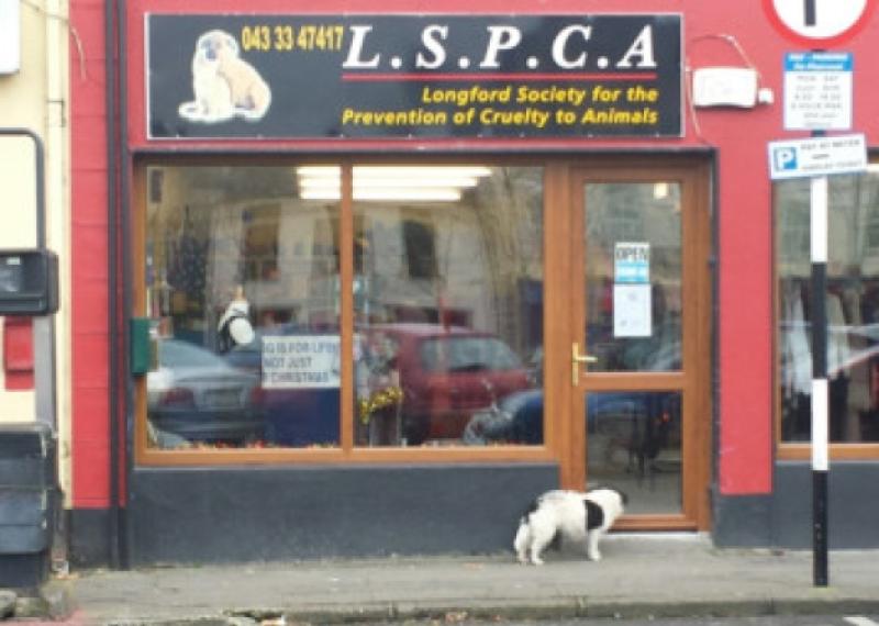 The LSPCA's new premises at 2 Market Square, Longford