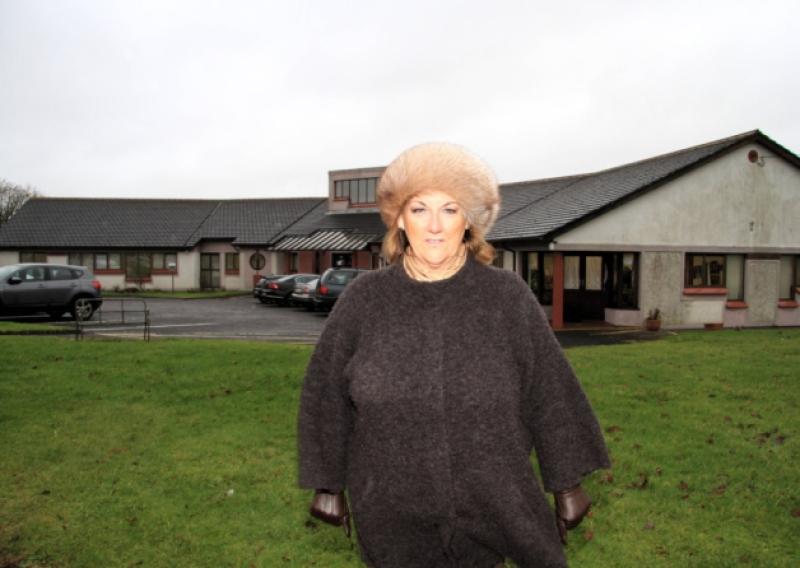 Cllr Peggy Nolan pictured at St Josephs Care Centre, Longford town, where she believes that the introduction of a step down facility would go a long way towards easing overcrowding problems at hospitals in Mullingar and Cavan. Photo: Michelle Ghee. www.gphotos.ie