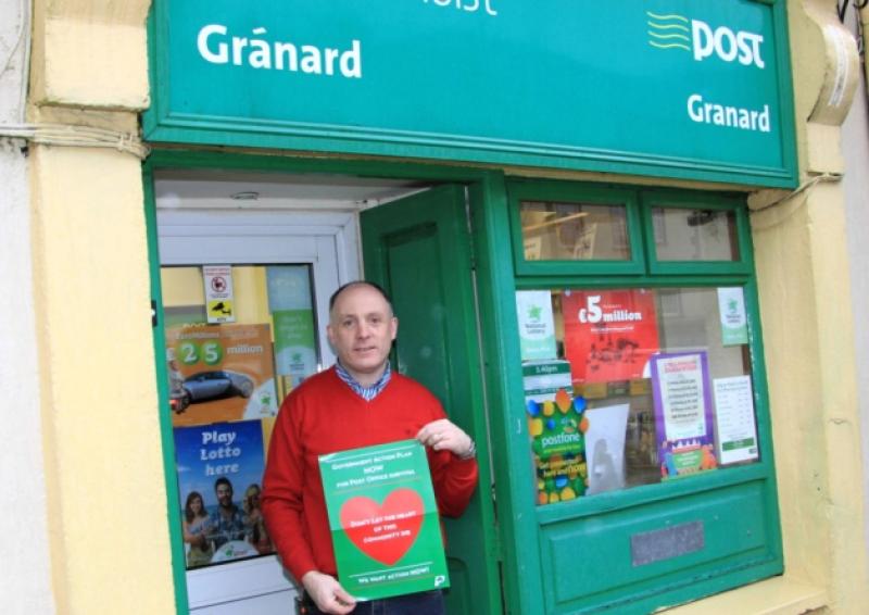 Granard postmaster Padraig McNamara is the Vice President of the Irish Postmasters Union. Photo: Michelle Ghee. www.gphotos.ie