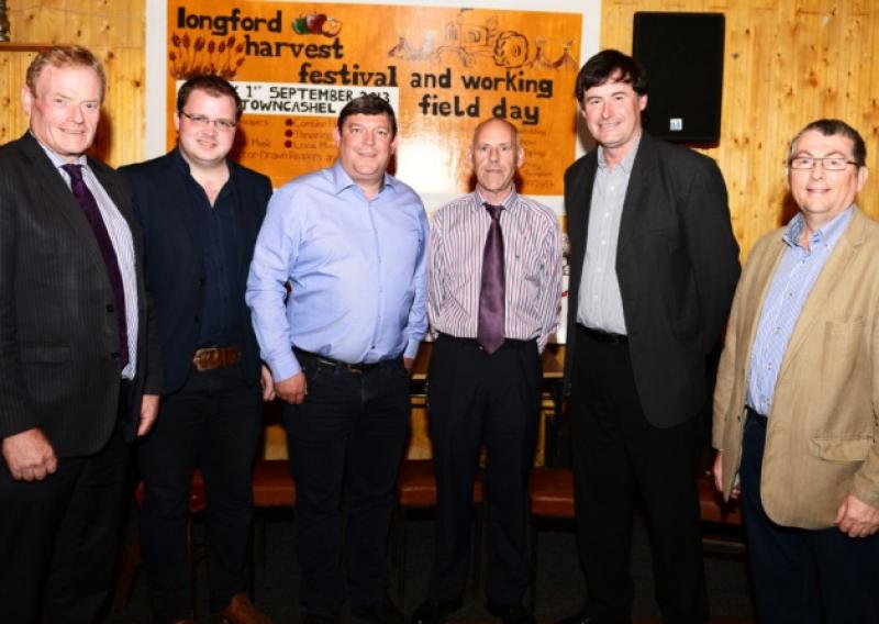 Attending the Harvest Festival LaunchJames Bannon T.D.Clr Colm Murray, Clr.Mark Casey,Paddy Finnegan (Chairperson)Clr.Sean Farrell Clr.Mick Cahill,(photo Declan Gilmore)