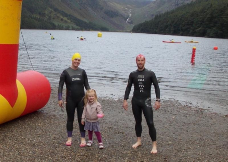 Dearbhla Gannon with Orlaith McLoughlin and Mark Sheridan. Photo by Niall Gannon