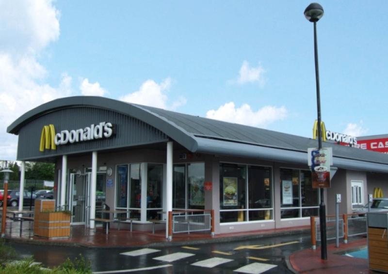 Heavy backlog expected as McDonald's reopens Longford drivethru
