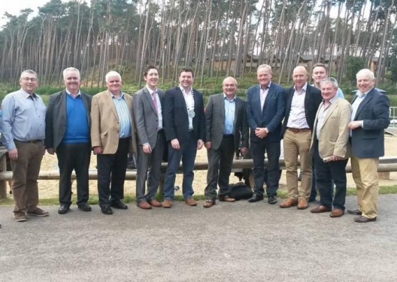 Cllr Mick Cahill, Deputy Willie Penrose, Cllr PJ Reilly, Cllr Padraig Loughrey, Longford County Council Cathaoirleach Cllr Gerry Warnock, Center Parcs CEO Martin Dalby, Deputy James Bannon, Cllr Paul Ross, Cllr Micheal Carrigy, Cllr Seamus Butler and Cllr Pat O'Toole were part of the delegation that visited Center Parcs Woburn Forest on Wednesday.