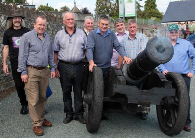 Steve Warrilow, Seamus Dolan, Eamon Creamer, Padraig McGivney, Padraig McGahern, Michael Gettings, Martin and Andy Smyth. Photo: Shelley Corcoran