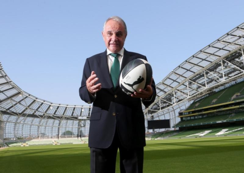 Pat Fitzgerald, President of the IRFU �INPHO/James Crombie