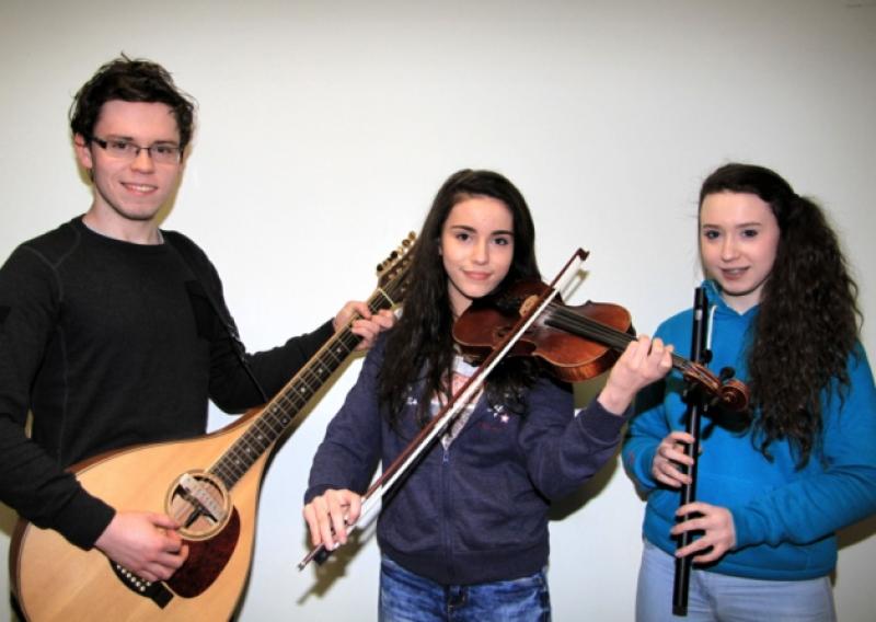 Colm, Aishling and Emma O'Reilly. Photo: Michelle Ghee. www.gphotos.ie