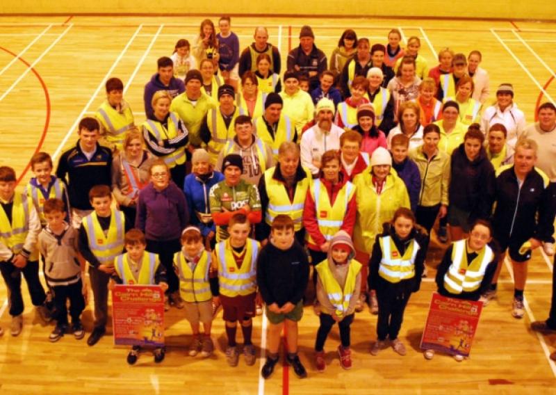 The Cairn Hill Challenge training group.