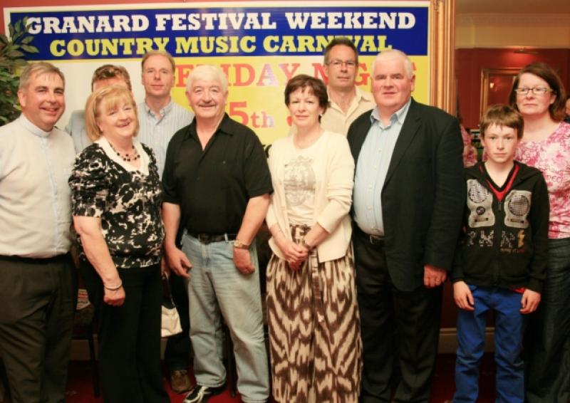 Fr Simon Cadam, Sean Donoghue, Ann & Patsy Lyons who met in the Granada and married in 1968, Bridie Kiernan O'Donnell, Tom Kiernan, P.J Reilly, Thomas and Rosie Kiernan MolloyPhoto by Shelley Corcoran