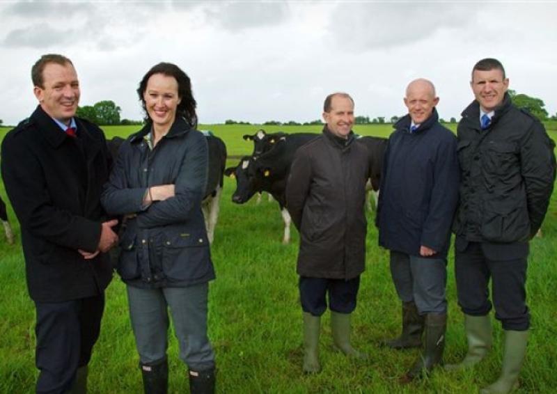 The Bank of Ireland Agri Team: Eamon Ryan, Susan Maher, Pat Byrnes, John Fitzgerald and Sean Farrell