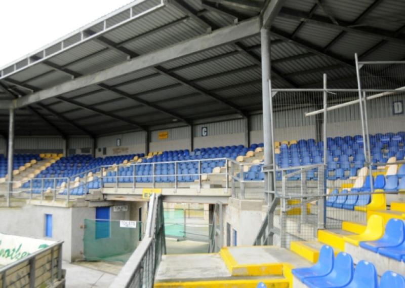 A section of the stand area at Pearse Park.