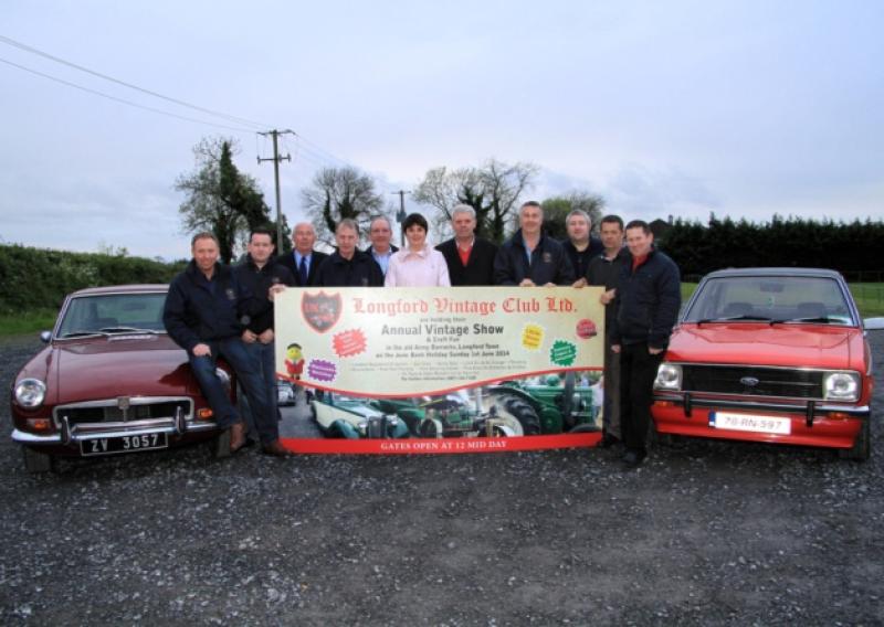 Longford Vintage Club launched their annual show last Saturday night. Photo: Michelle Ghee. www.gphotos.ie
