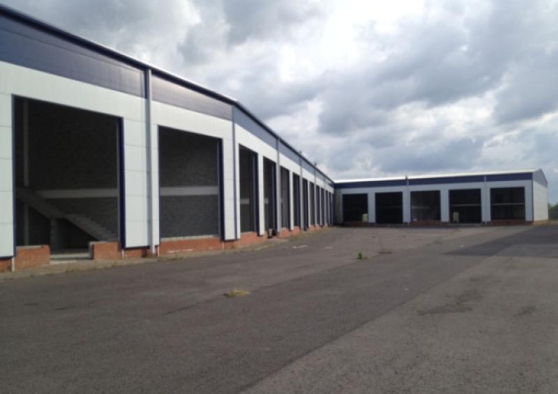 Unused units at Mastertech Business Park.