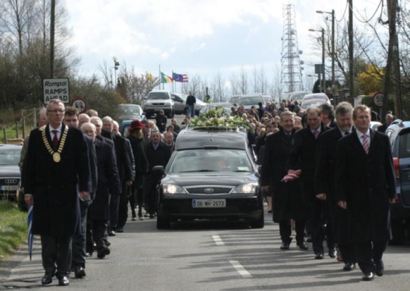 The Funeral of Nicky McFadden TD took place in Athlone last Thursday.