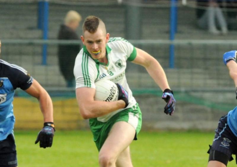 Killoe midfielder Simon Kiernan was ruled out of the recent Leader Cup Final due to suspension but will return to the team for the Leinster Club championship clash against Garrycastle at Cusack Park, Mullingar on Sunday next.