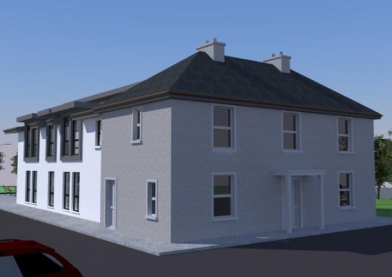An artist's impression of how the Attic House on the Ballinalee Road will look