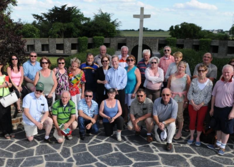 Members of the Longford delegation which travelled to Noyal Chatillon sur Seiche earlier this month.