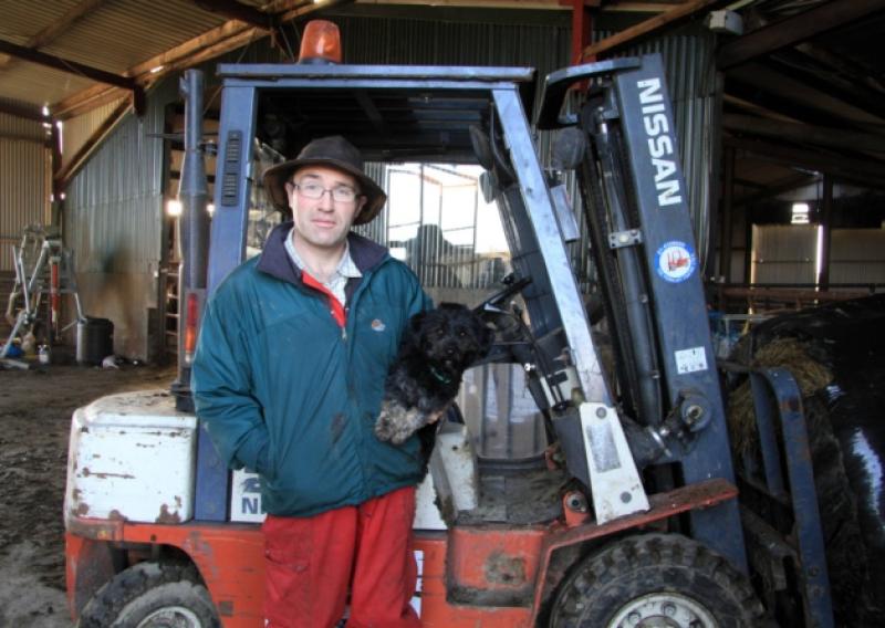 Padraig Flood, who had thousands of euro-worth of diesel stolen from his farms in recent weeks, says the perpetrators are from the local area. Photo: Michelle Ghee. www.gphotos.ie