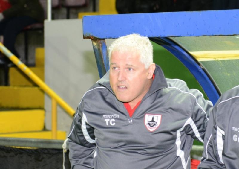 Longford Town FC Manager Tony Cousins, who guided the club to the First Division title in 2014 and promotion to the Premier Division. Photo: Declan Gilmore Photography