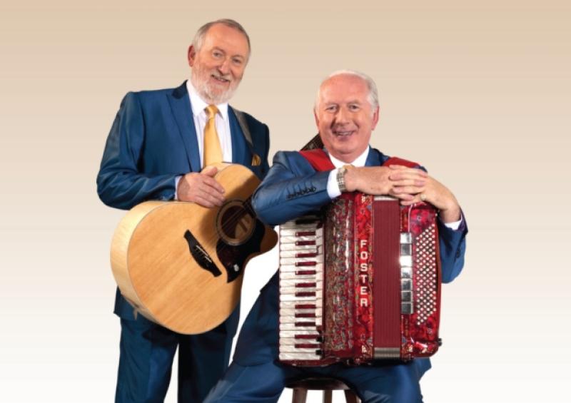 Foster and Allen play the Keadeen Hotel, Newbridge on Tuesday 22 July.