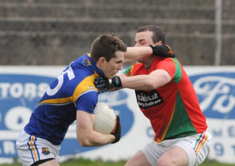 Liam Connerton pictured in action for Longford against Carlow.  Photo: Declan Gilmore