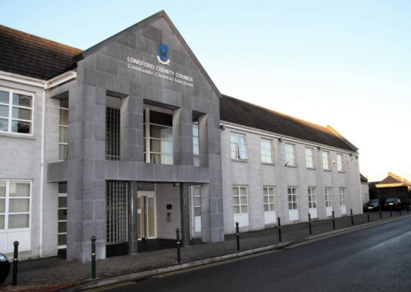 The offices of Longford County Council. Longford councillors say their trip to Mexico strengthened business links. Photo by: Michelle Ghee. www.gphotos.ie