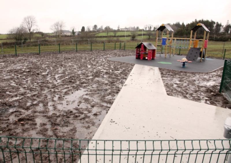 The playground in Dromard. Photo: Shelley Corcoran
