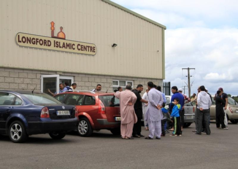 Gardai were called to a disturbance at the Longford Islamic Centre, which is located at Townspark Industrial Estate, on Friday afternoon last. Photo: Michelle Ghee. www.gphotos.ie
