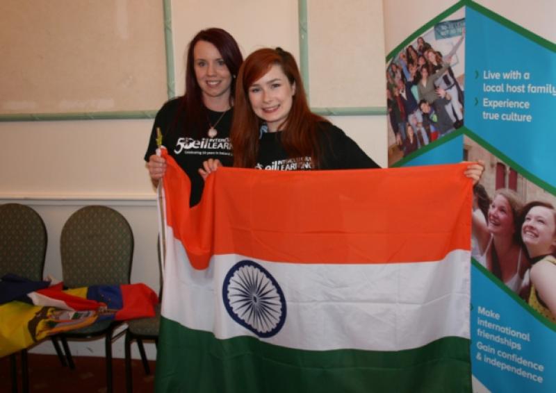 Tara Farley is pictured at one of her training sessions with fellow EIL Participant Jacqueline Walsh from Cork.