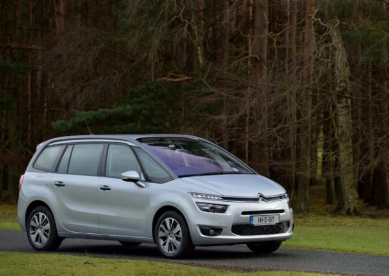 The Citroen Grand C4 Picasso.