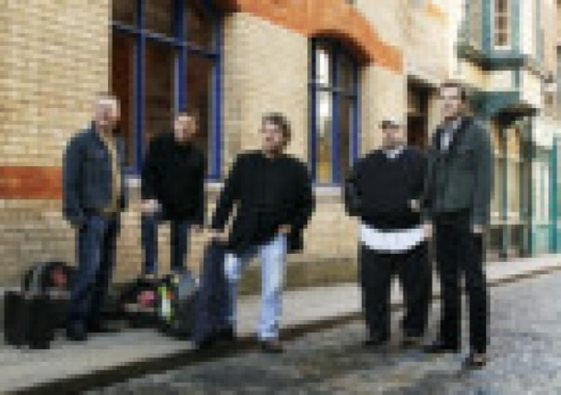 Four Men and a Dog, who will perform at the Love Longford Festival on Friday, June 28 in the Longford Arms Hotel. They will be supported by a group of local musicians.