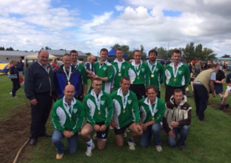 The Clonterm Tug-o-war team who will compete in the National Championships this weekend in New Ross.
