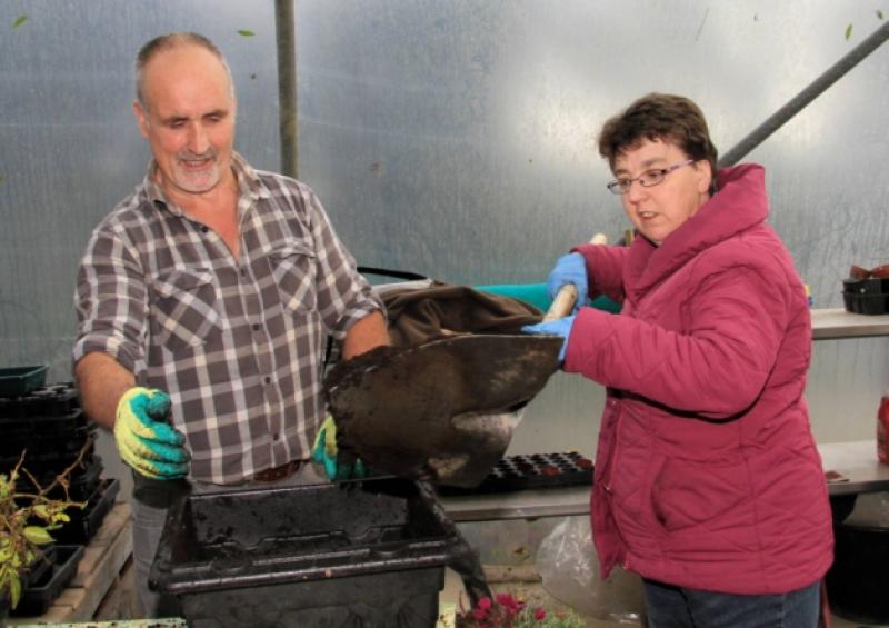 Micky Kenny and Eileen Kilbride. Photo: Michelle Ghee. www.gphotos.ie
