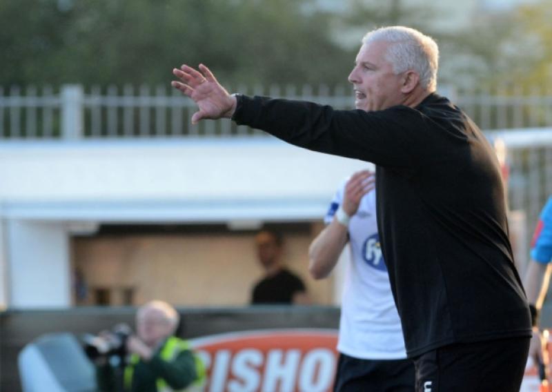Longford Town manager Tony Cousins.
