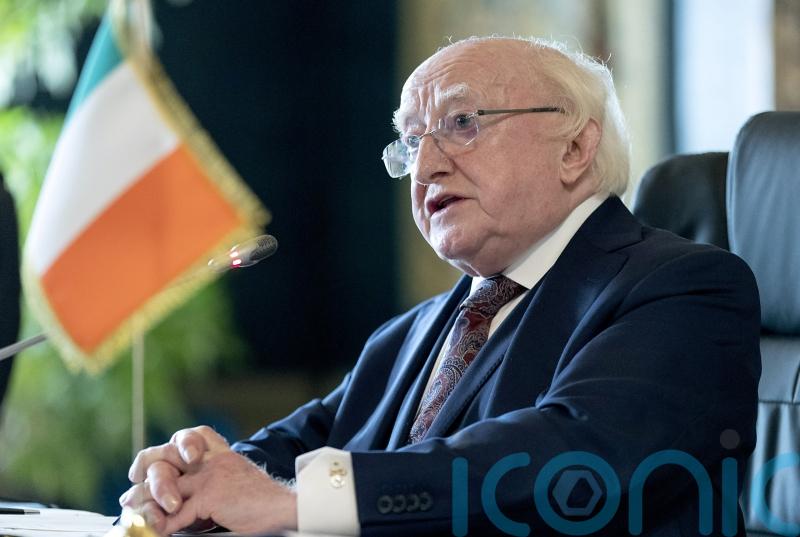 'A very solemn occasion' - President remembers Covid victims and frontline workers 