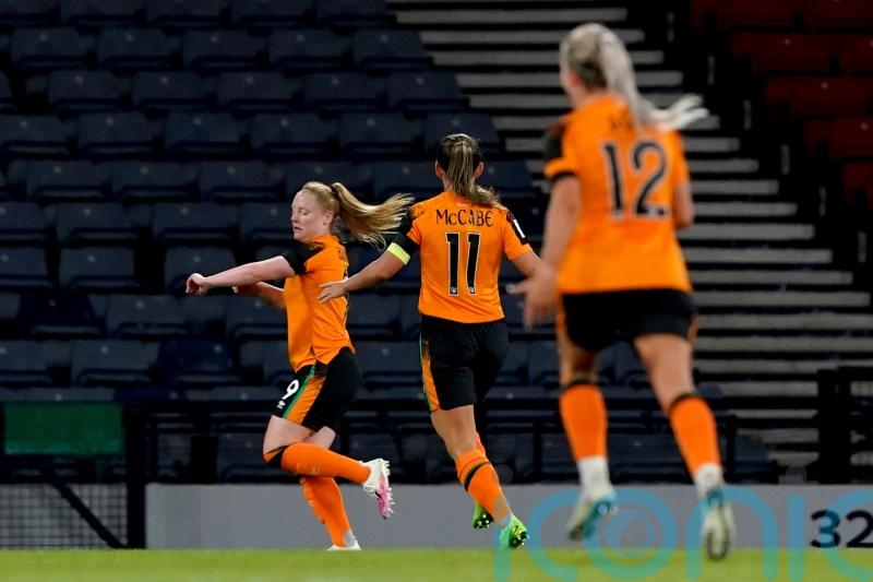 Ireland striker Amber Barrett dedicates winning goal to Creeslough victims