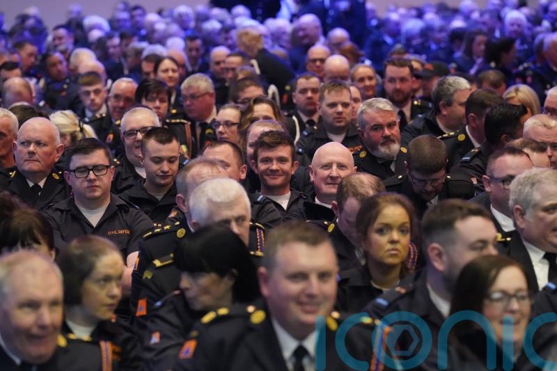 Civil Defence volunteers presented with medals for help during pandemic