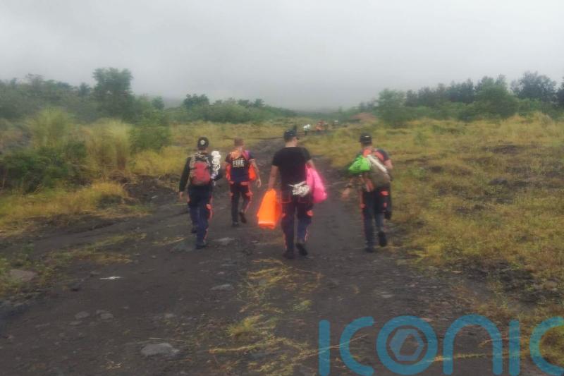 Wreckage of small plane found near crater of volcano amid search for four people