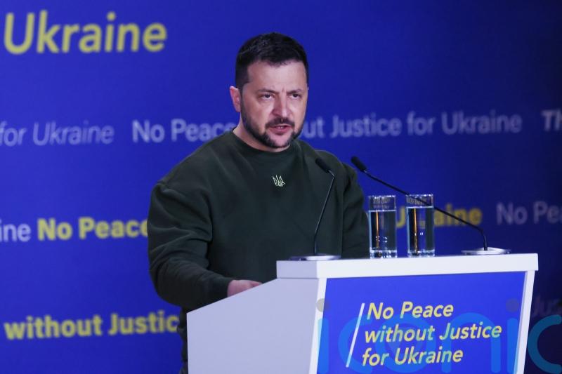 Putin will face international war crimes court 'when we win', says Ukraine's Zelensky