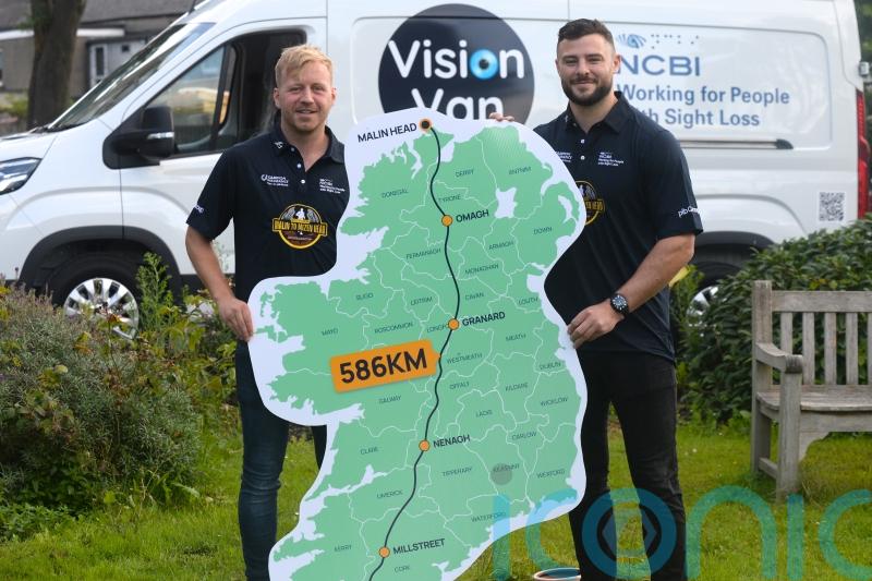 Paralympian aims to run length of Ireland to fundraise for sight loss charity