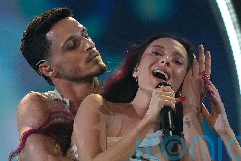 Eurovision acts call for ‘love and peace’ as they finish performing