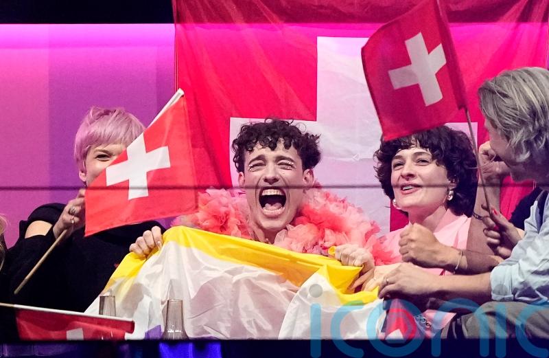 Switzerland’s Nemo tops Eurovision jury vote